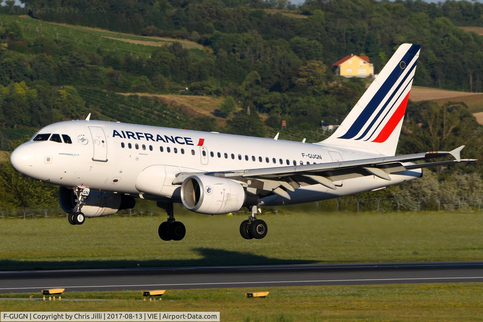 F-GUGN, 2006 Airbus A318-111 C/N 2918, Air France