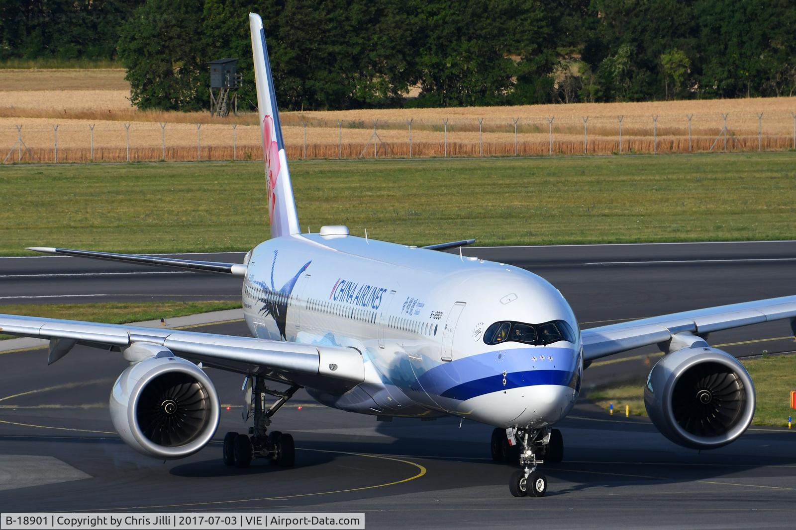 B-18901, 2016 Airbus A350-941 C/N 049, China Airlines