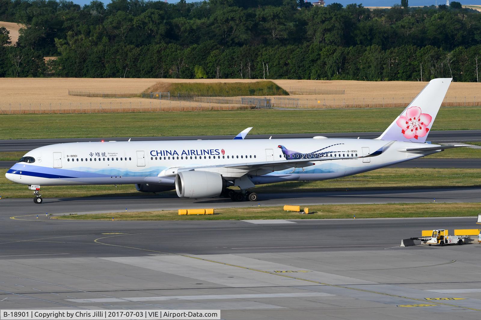 B-18901, 2016 Airbus A350-941 C/N 049, China Airlines