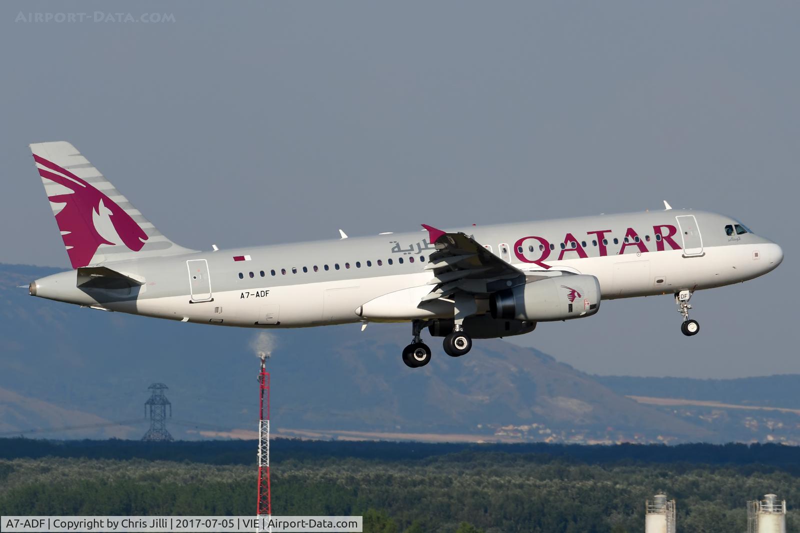A7-ADF, 2003 Airbus A320-232 C/N 2097, Qatar Airways