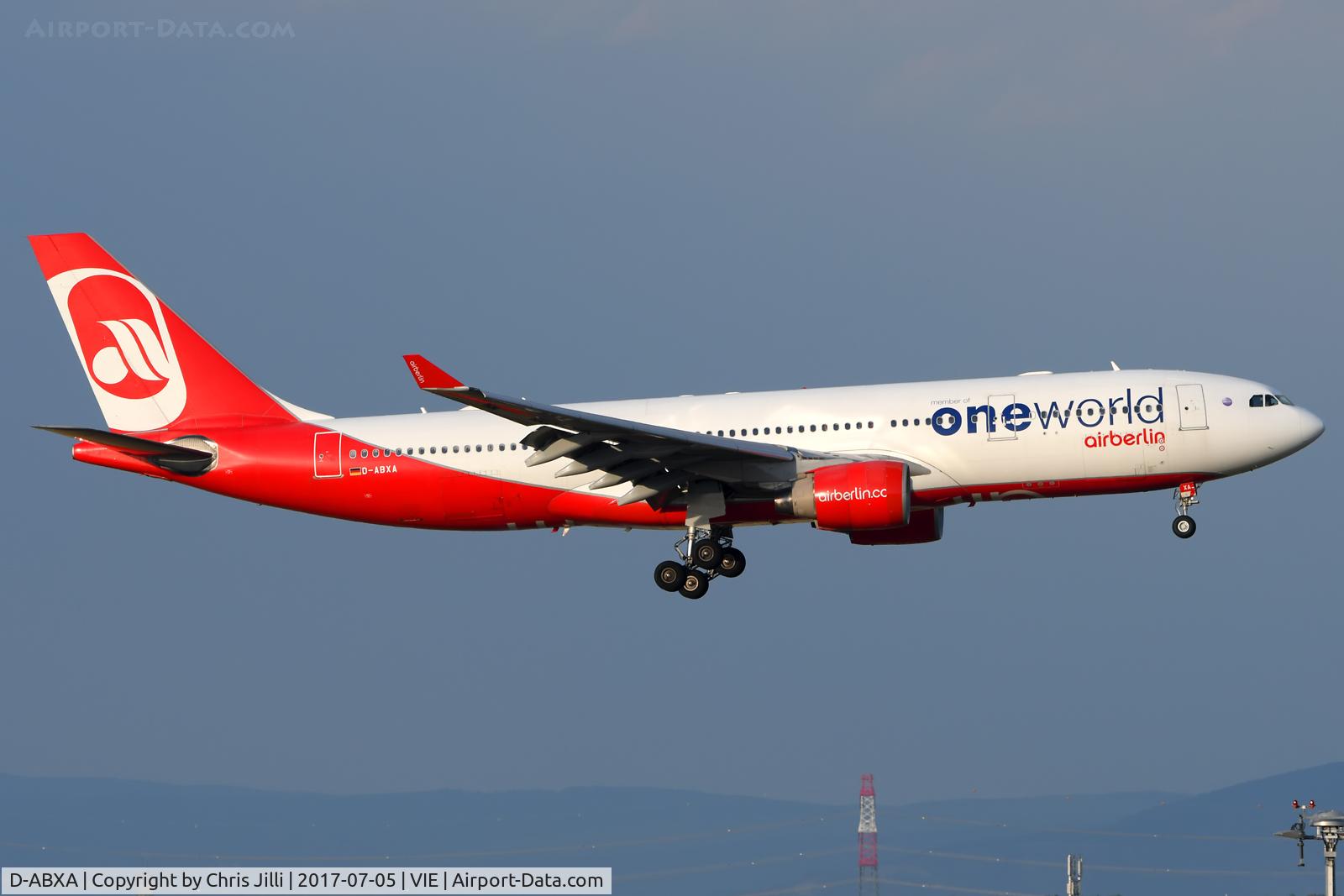 D-ABXA, 1999 Airbus A330-223 C/N 288, Air Berlin