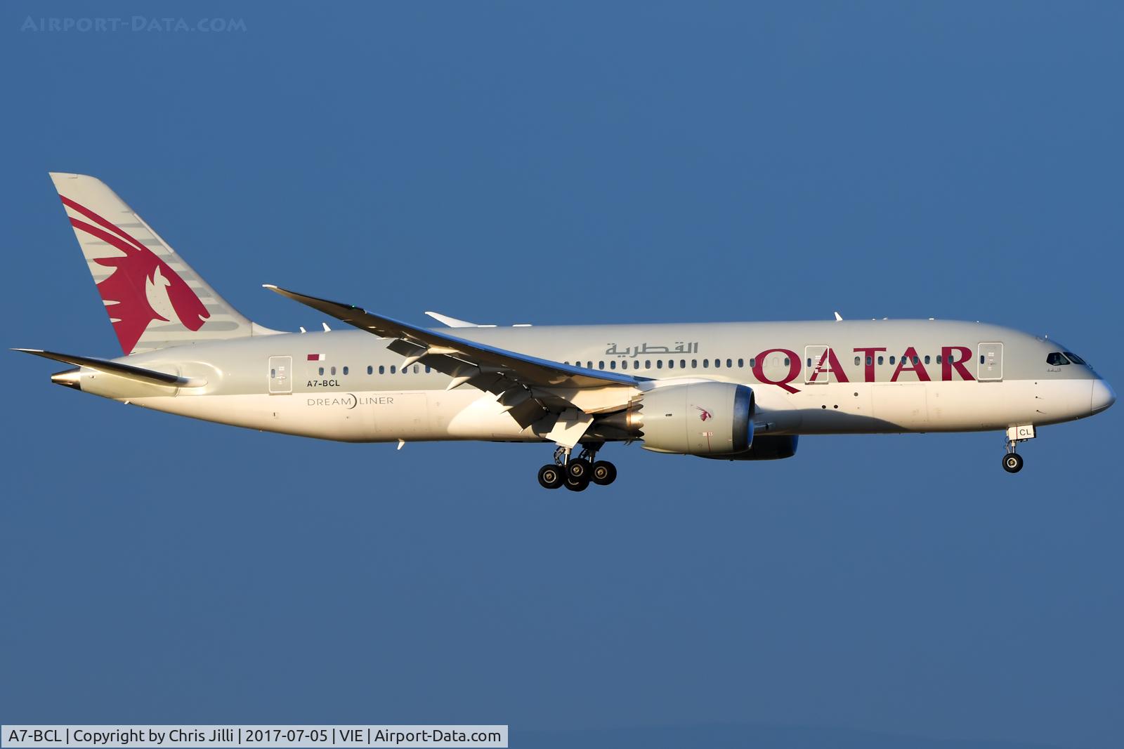 A7-BCL, 2012 Boeing 787-8 Dreamliner C/N 38330, Qatar AIrways