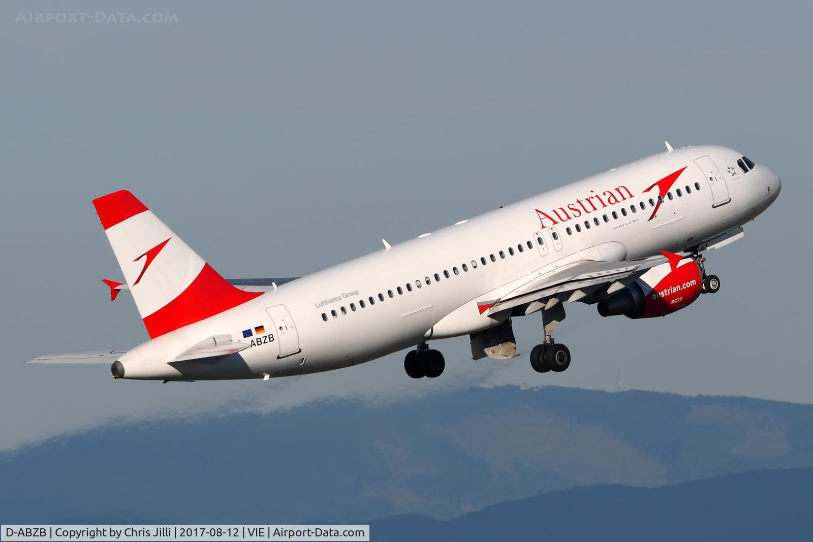 D-ABZB, 2008 Airbus A320-216 C/N 3515, Austrian Airlines