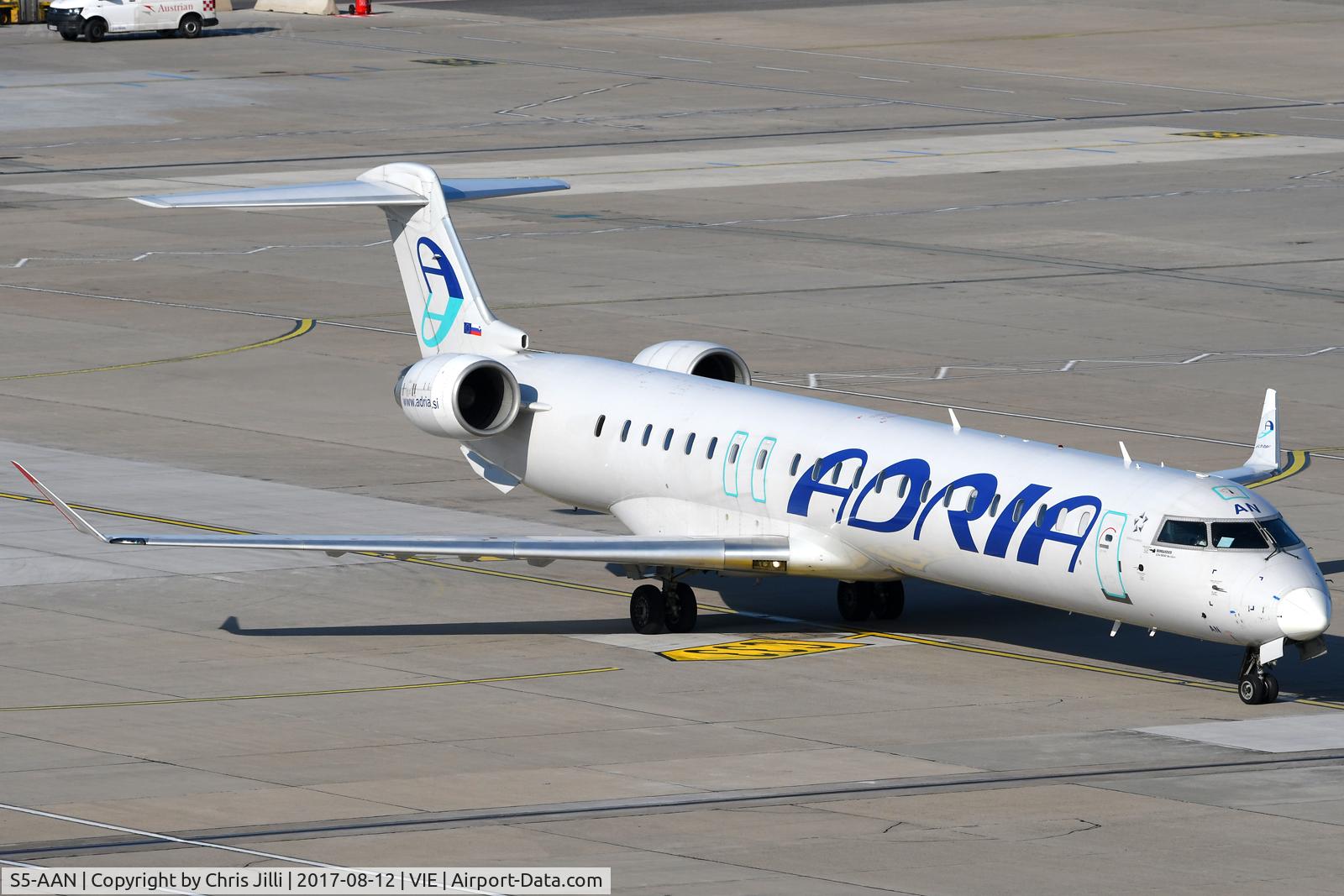 S5-AAN, 2008 Bombardier CRJ-900 NG (CL-600-2D24) C/N 15207, Adria Airways