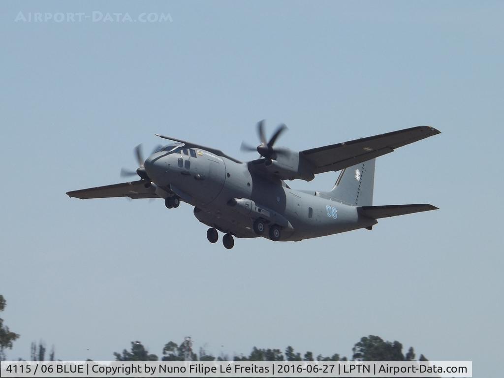 4115 / 06 BLUE, Alenia C-27J Spartan C/N 4115, During the EATT 2016 - European Air Transport Training 2016.