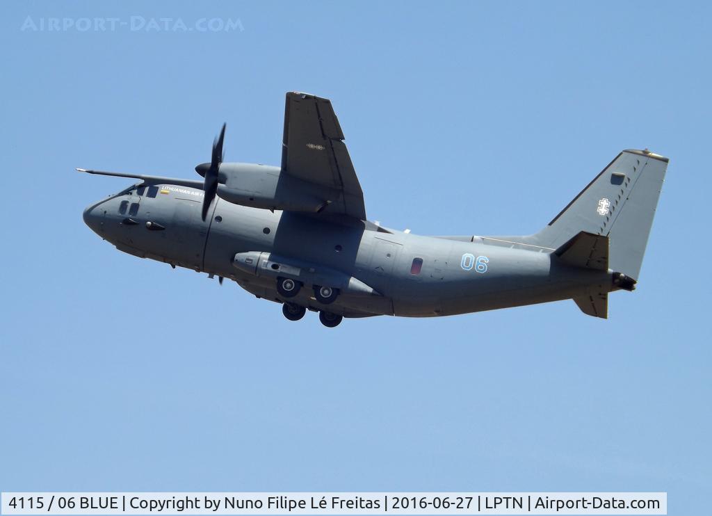 4115 / 06 BLUE, Alenia C-27J Spartan C/N 4115, During the EATT 2016 - European Air Transport Training 2016.