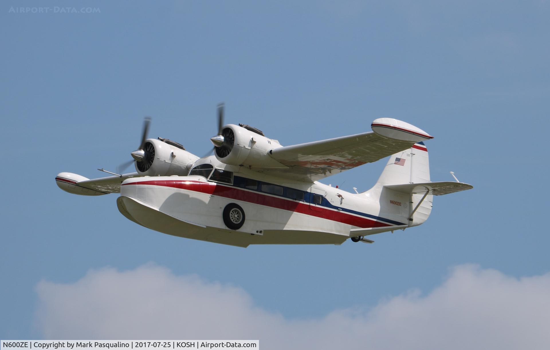 N600ZE, 1943 Grumman G-21A Goose C/N B-100, Grumman G-21A