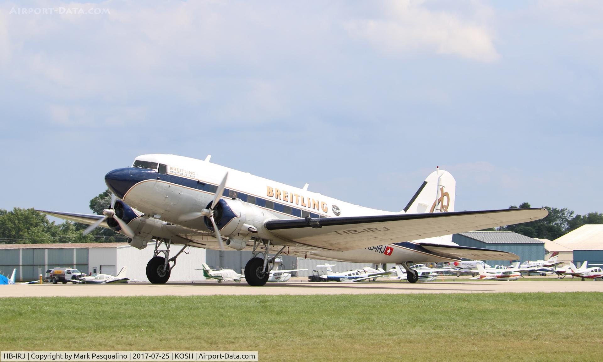HB-IRJ, 1940 Douglas DC-3A-S4C4G C/N 2204, Douglas DC3A