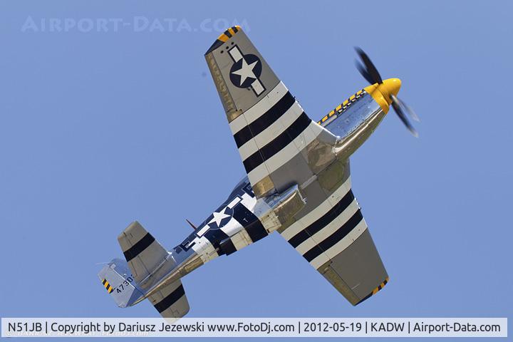 N51JB, 1944 North American P-51D Mustang C/N 122-39488, North American P-51D Mustang 