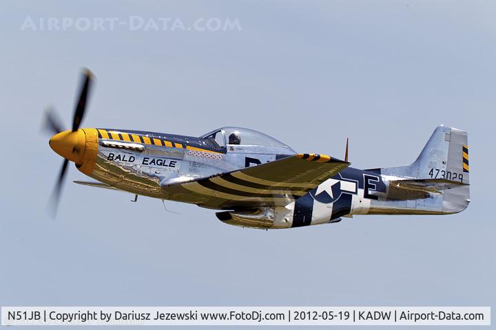 N51JB, 1944 North American P-51D Mustang C/N 122-39488, North American P-51D Mustang 