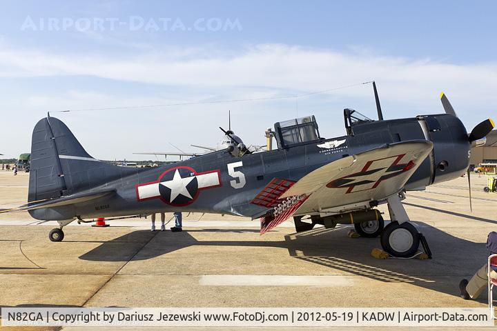 N82GA, Douglas SBD-5 Dauntless C/N 54532, Douglas SBD-5 Dauntless  C/N 54532, NL82GA