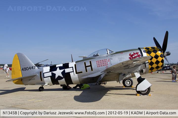N1345B, 1945 Republic P-47D Thunderbolt C/N 399-55592, Republic P-47D Thunderbolt 