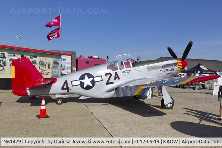 N61429, 1942 North American P-51C Mustang C/N 103-26199, North American P-51C Mustang 