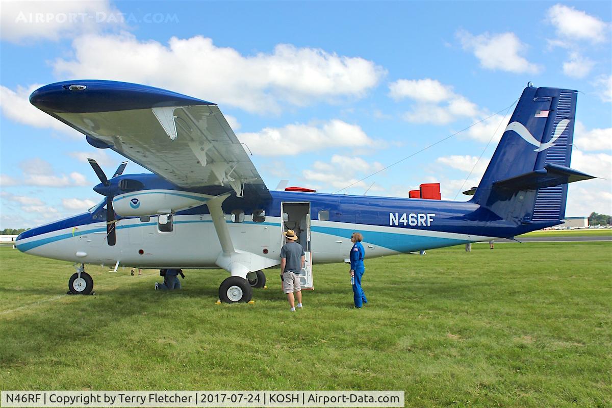 N46RF, 1985 De Havilland Canada DHC-6-300 Twin Otter C/N 824, At 2017 EAA Airventure at Oshkosh