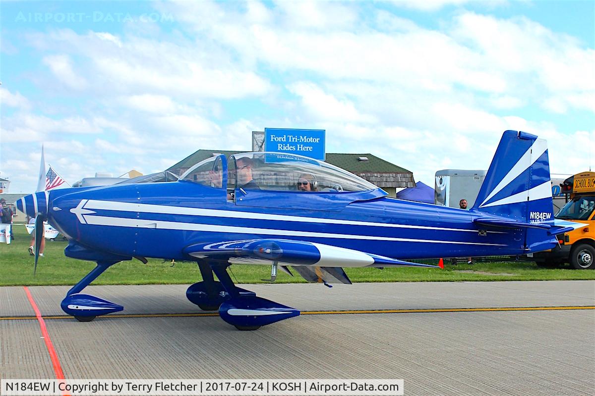 N184EW, Vans RV-8A C/N 82087, At 2017 EAA Airventure at Oshkosh