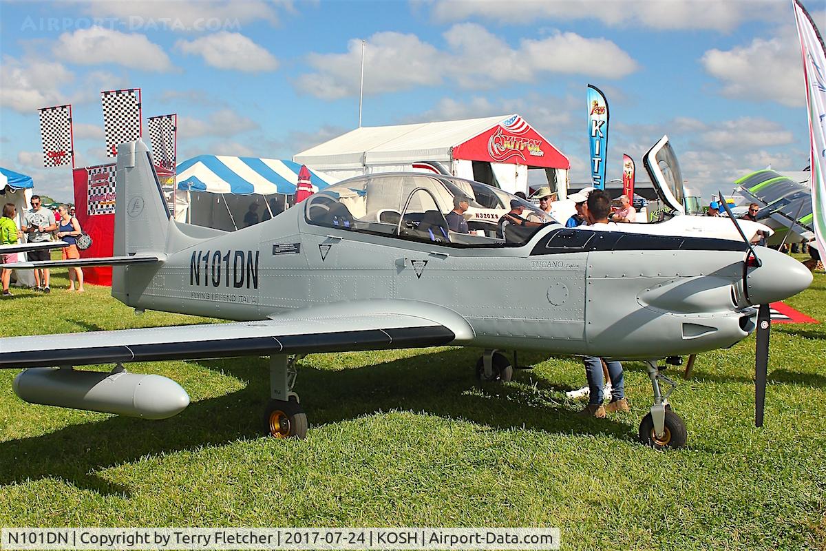 N101DN, Flying Legend Tucano Replica C/N TR1605, At 2017 EAA Airventure at Oshkosh
