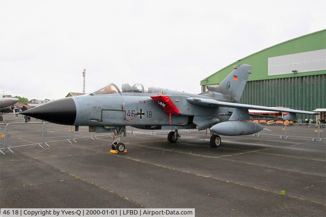 46 18, Panavia Tornado IDS C/N 789/GS251/4318, German Air Force Panavia Tornado IDS, Static display, Bordeaux-Mérignac Air Base 106(LFBD-BOD) Open day 2017