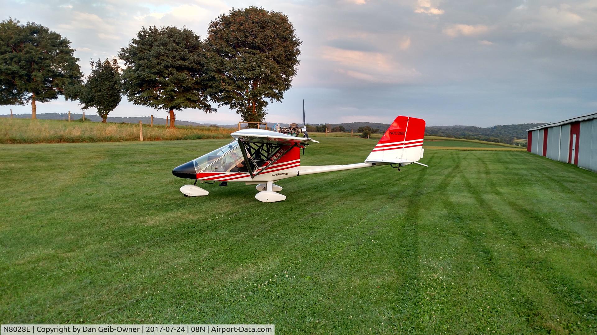 N8028E, 2004 Rans S-12 Airaile C/N 05030972, Rotax 912S 100 hp. engine, 3 bladed Warp Drive propellor