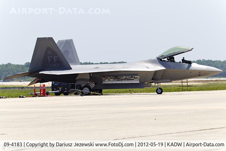 09-4183, Lockheed Martin F-22A Raptor C/N 4183, F-22 Raptor 09-4183 FF from 94th FS 