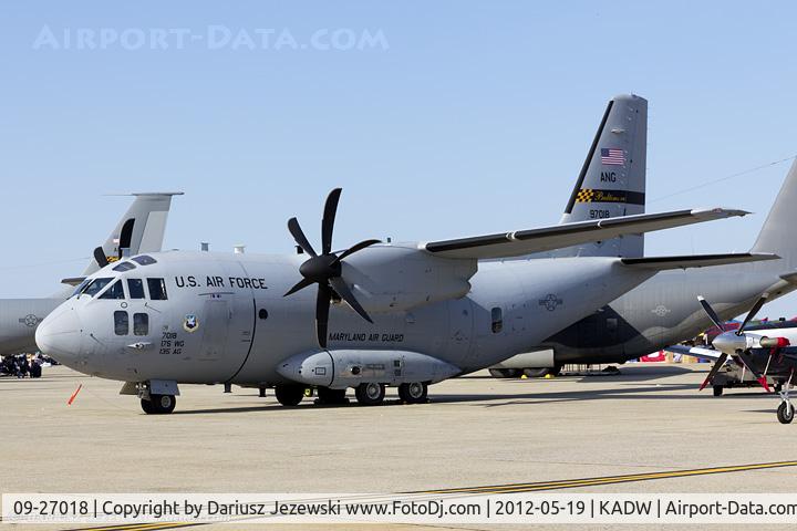 09-27018, 2009 Alenia HC-27J Spartan C/N 4163, C-27J Spartan 09-27018  from 135th AS 