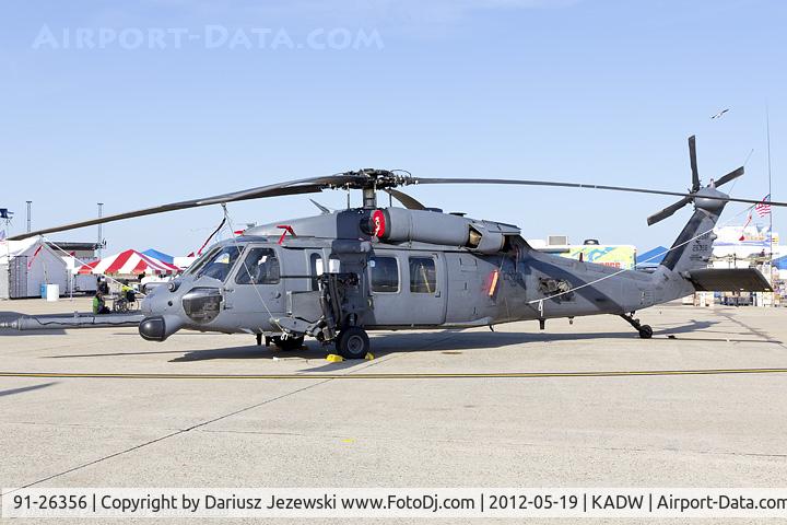 91-26356, 1991 Sikorsky HH-60G Pave Hawk C/N 70-1719, HH-60G Pave Hawk 91-26356  from 41st RQS 347th RG Moody AFB, GA