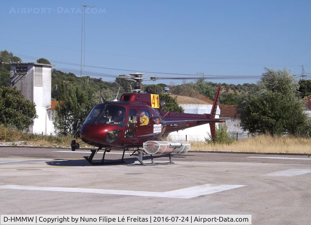 D-HMMW, Eurocopter AS-350B-2 Ecureuil Ecureuil C/N 2727, At CMA Pernes.