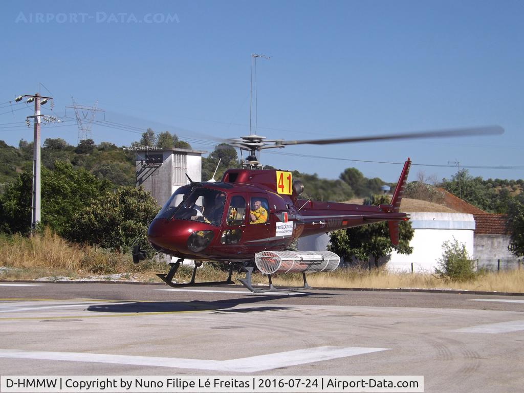 D-HMMW, Eurocopter AS-350B-2 Ecureuil Ecureuil C/N 2727, At CMA Pernes.