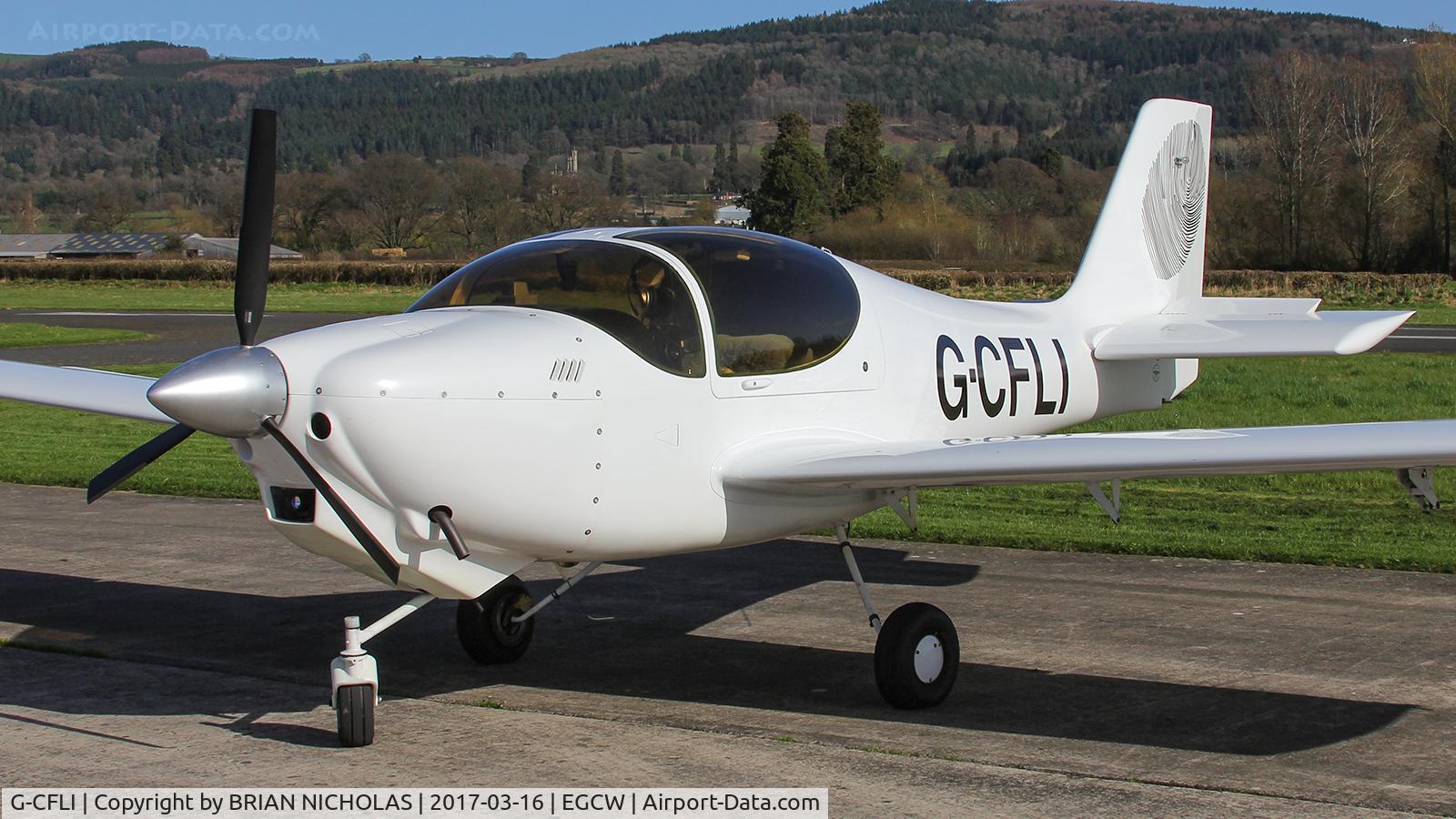 G-CFLI, 2010 Europa Tri Gear C/N PFA 247-13144, At Welshpool for the day