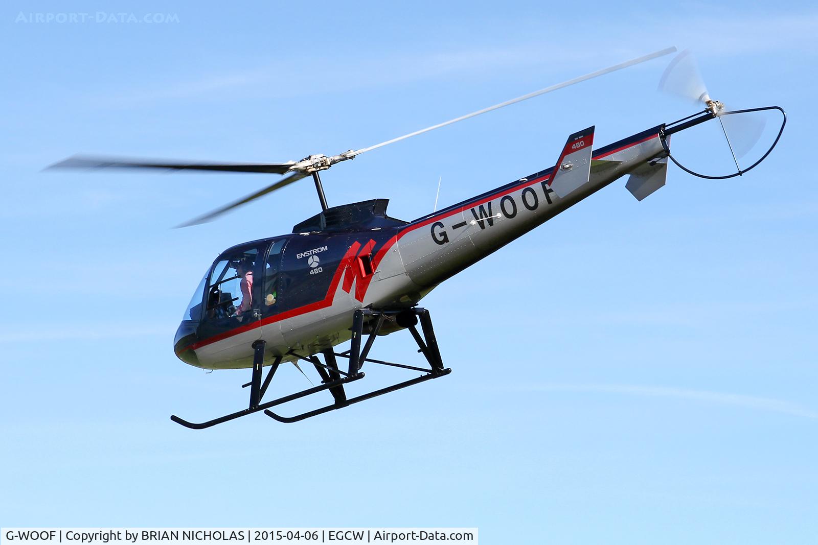 G-WOOF, 1998 Enstrom 480 C/N 5027, Sightseeing trip to Mount Snowdon