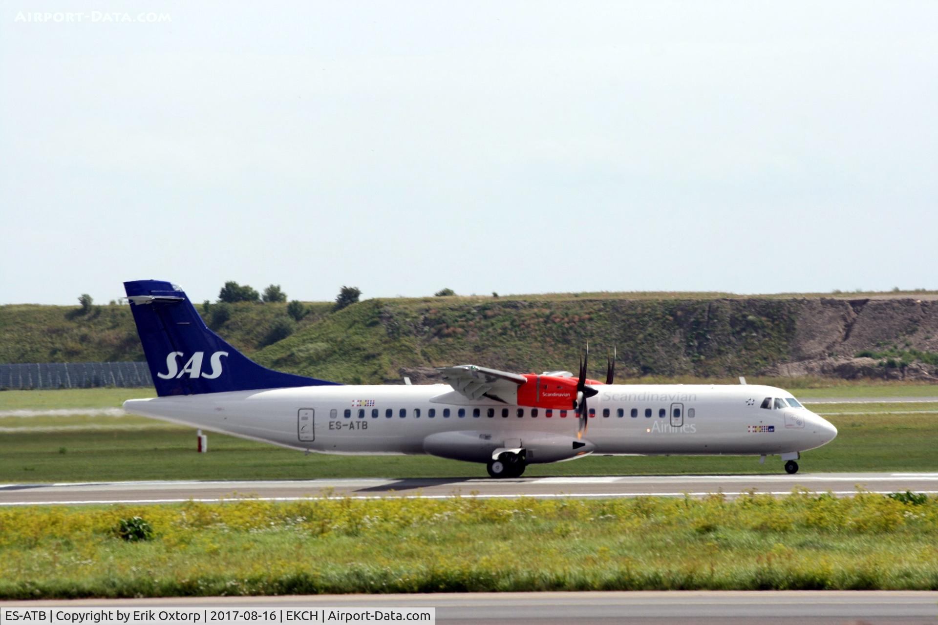 ES-ATB, 2012 ATR 72-600 (72-212A) C/N 1028, ES-ATB taking off rw 22R