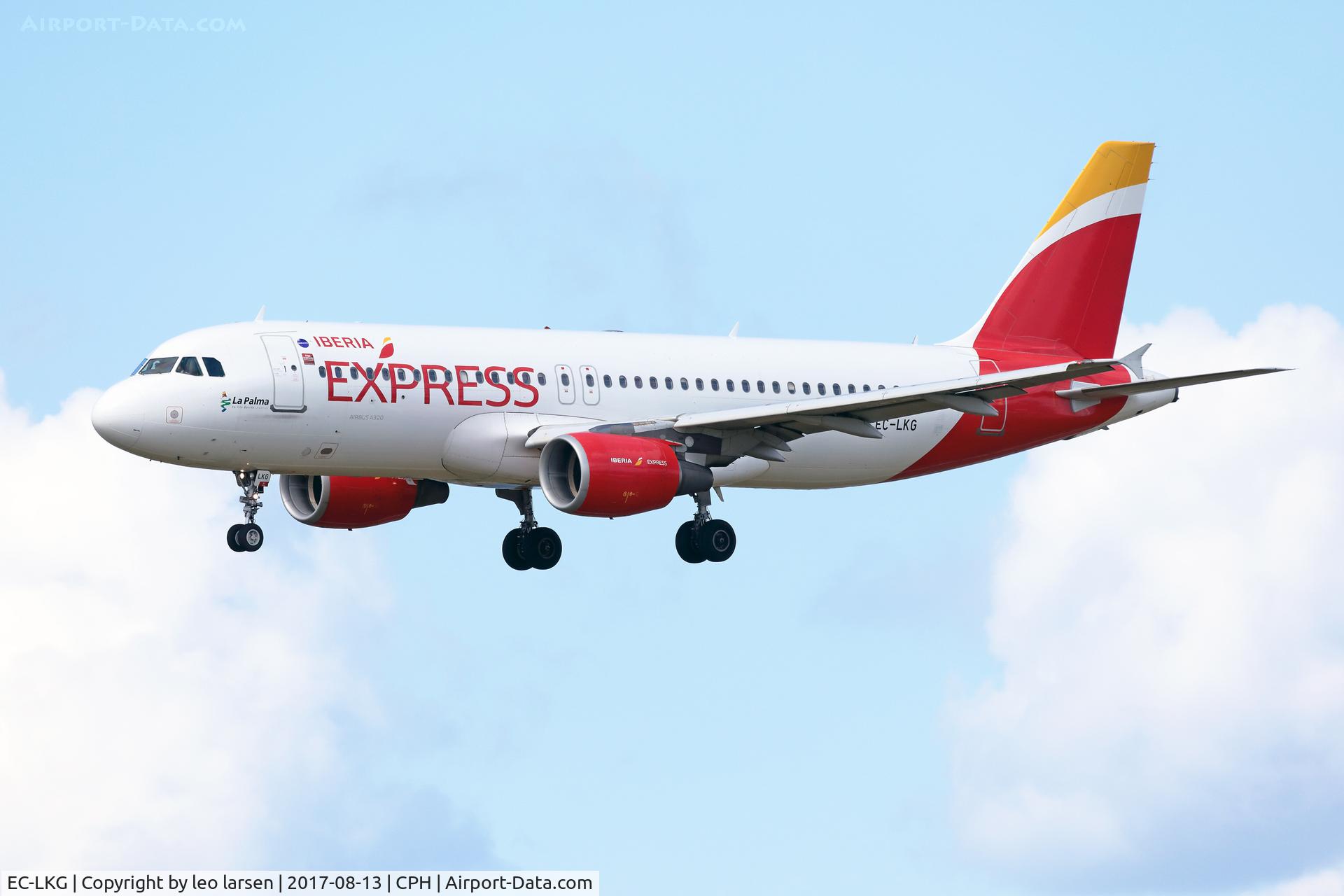 EC-LKG, 1999 Airbus A320-214 C/N 1047, Copenhagen 13.8.2017