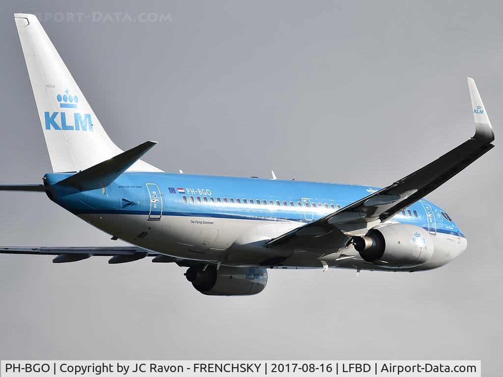 PH-BGO, 2011 Boeing 737-7K2 C/N 38126, KL1318 take off runway 23 to Amsterdam