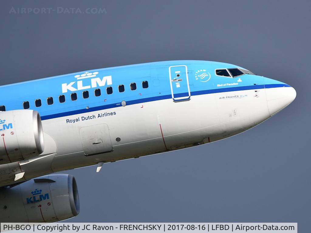 PH-BGO, 2011 Boeing 737-7K2 C/N 38126, KL1318 take off runway 23 to Amsterdam