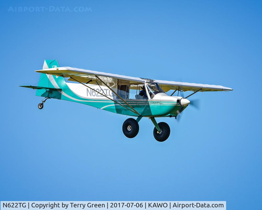 N622TG, Rans S-7LS Courier C/N 0711559, KAWO