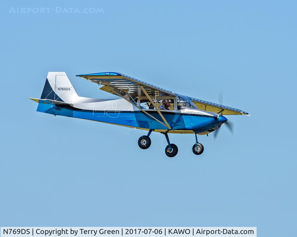 N769DS, 2016 Rans S-20 C/N 04140011, KAWO