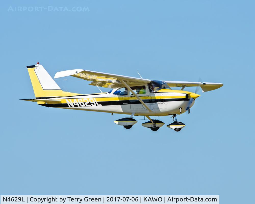 N4629L, 1966 Cessna 172G C/N 17254624, KAWO
