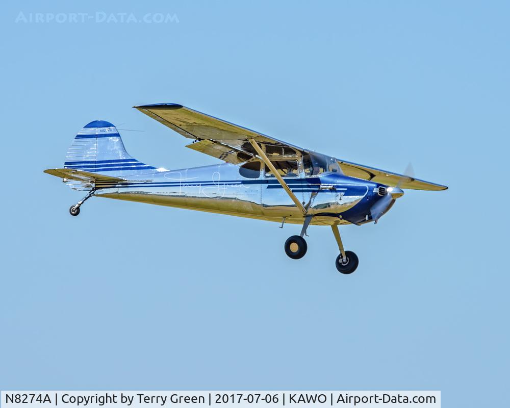 N8274A, 1952 Cessna 170B C/N 25126, KAWO