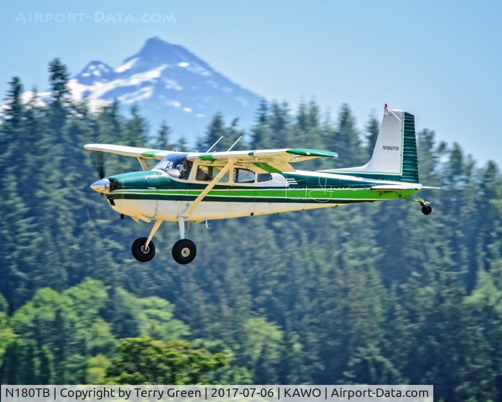 N180TB, 1963 Cessna 180F C/N 18051273, KAWO