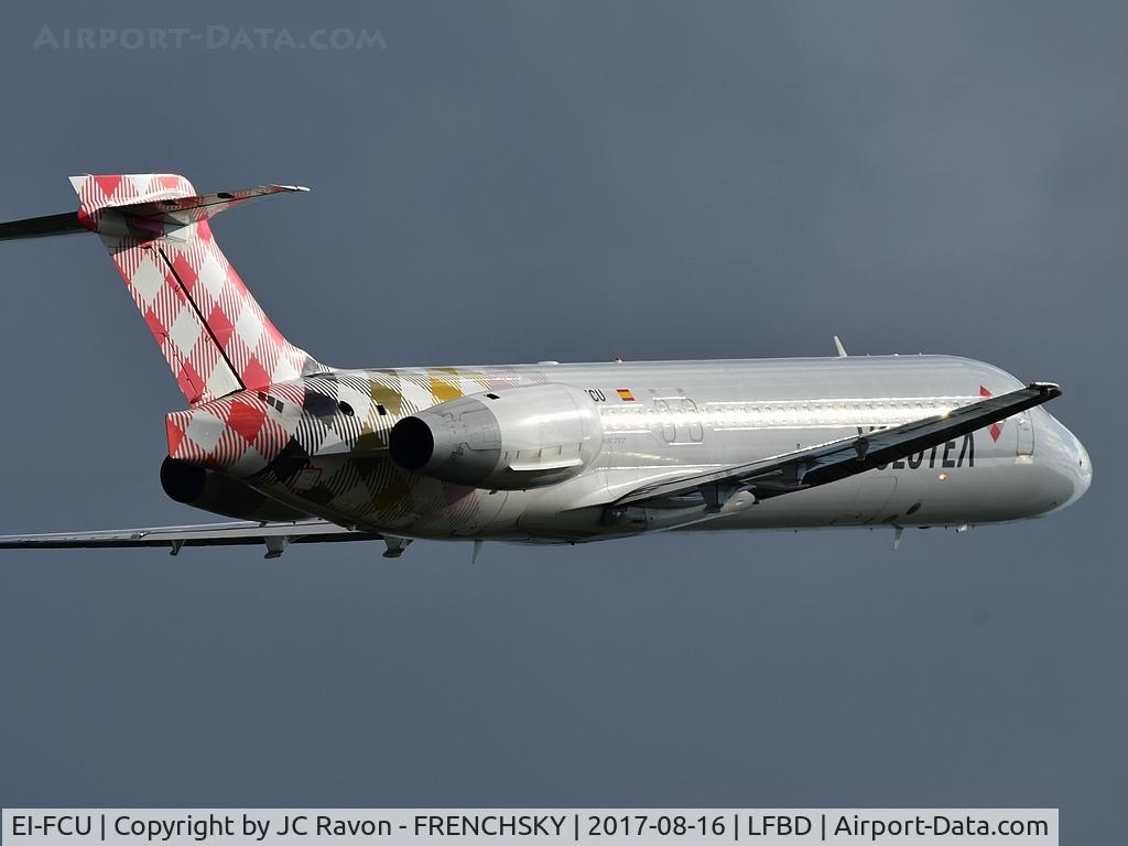 EI-FCU, 2005 Boeing 717-2BL C/N 55190, V72402 take off runwau 23 to Bastia (BIA)