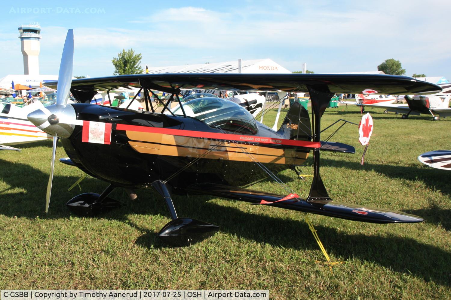C-GSBB, Aviat Eagle II C/N Not found C-GSBB, Aviat Eagle II, c/n: Pastusak 001