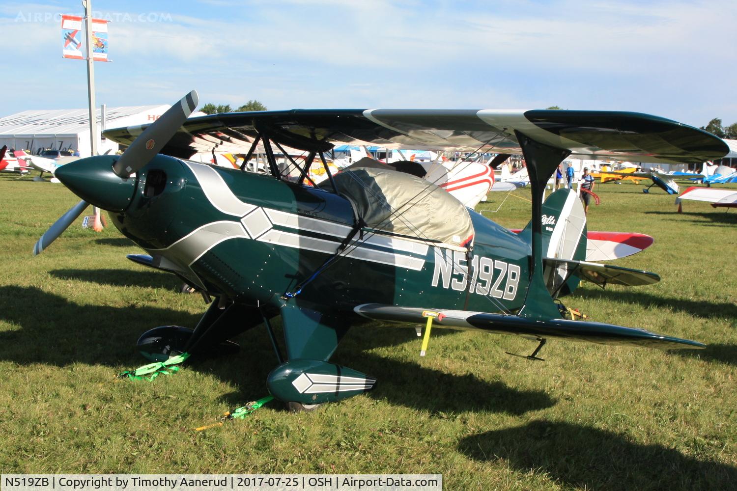 N519ZB, 1988 Christen Pitts S-2B Special C/N 5142, 1988 Christen PITTS S-2B, c/n: 5142