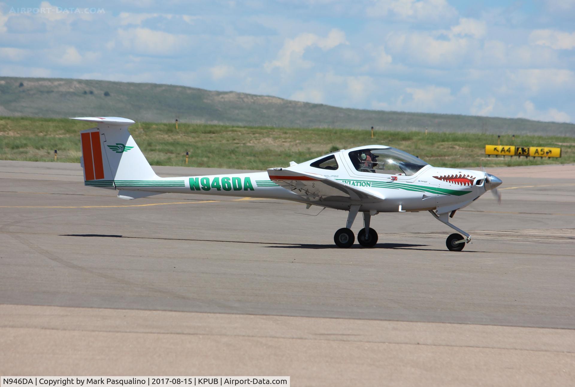 N946DA, 2007 Diamond DA-20C-1 Eclipse C/N C0446, Diamond DA-20C-1