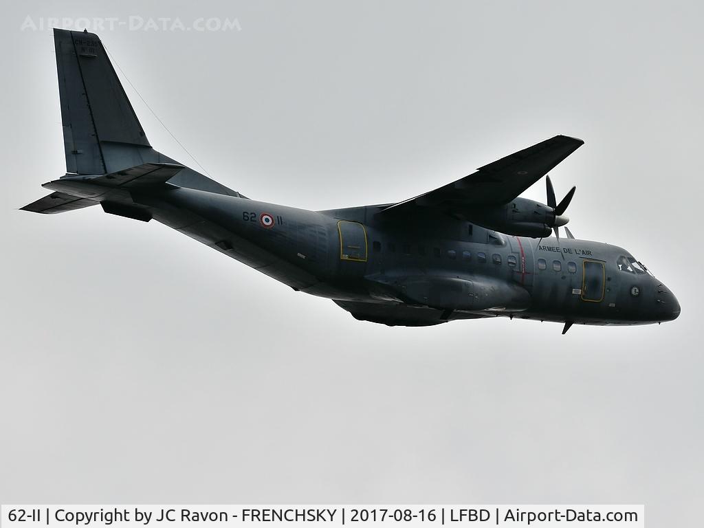 62-II, Casa CN-235-200M C/N C111, COTAM 1477 take off runway 23 to dropping Souge area