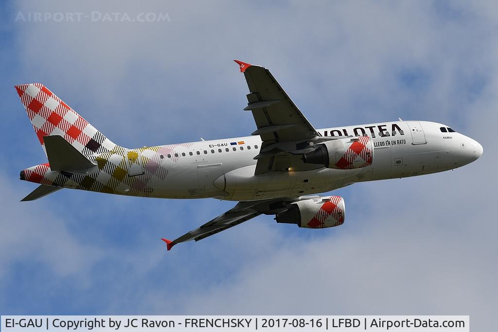 EI-GAU, 2004 Airbus A319-111 C/N 2318, Volotea V72404 take off runway 23 to 	Ajaccio (AJA)