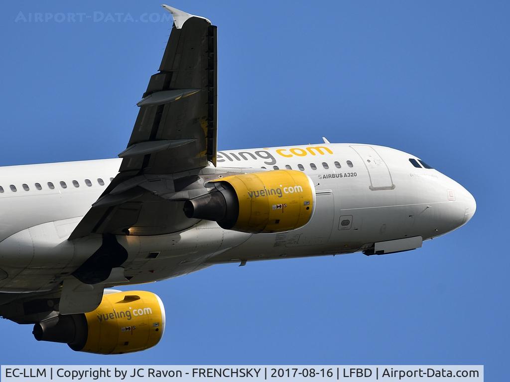 EC-LLM, 2011 Airbus A320-214 C/N 4681, Vueling VY2916 to Barcelona (BCN)