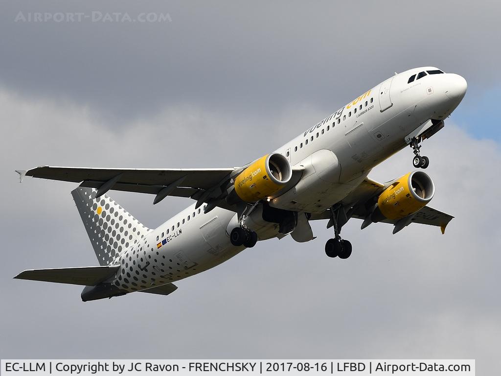 EC-LLM, 2011 Airbus A320-214 C/N 4681, Vueling VY2916 to Barcelona (BCN)