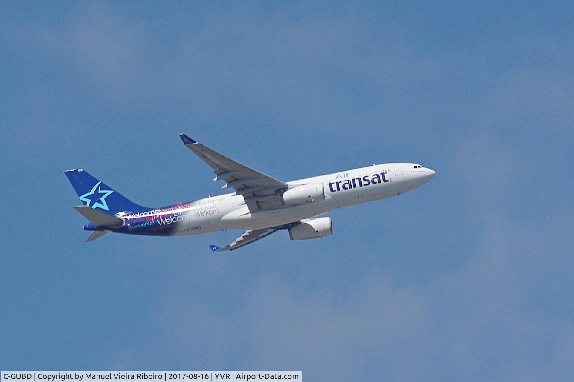 C-GUBD, 2003 Airbus A330-243 C/N 536, Departure from Vancouver