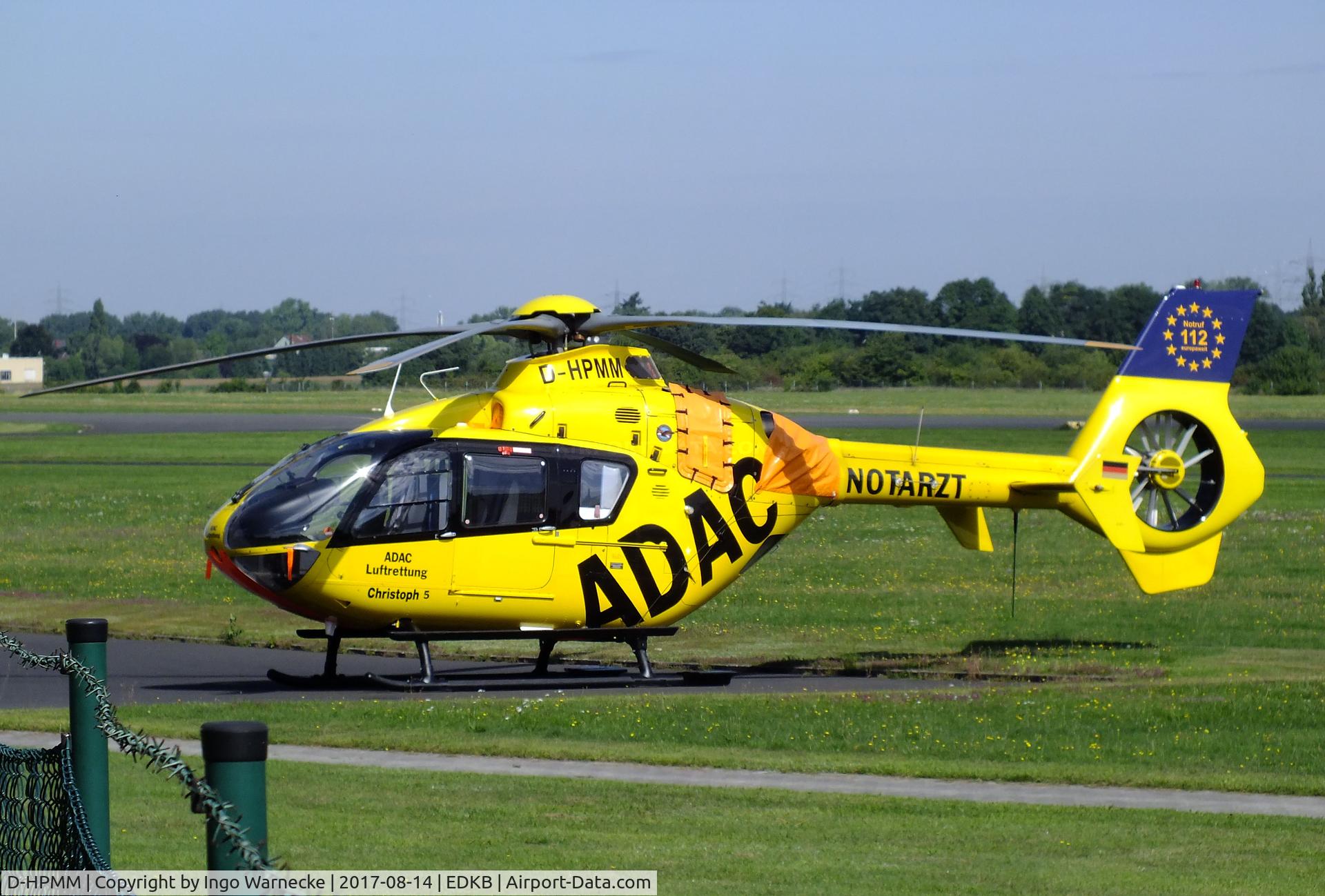 D-HPMM, Eurocopter EC-135P-2 C/N 0242, Eurocopter EC135P2 'Christoph 5' EMS-helicopter of ADAC Luftrettung at Bonn-Hangelar airfield