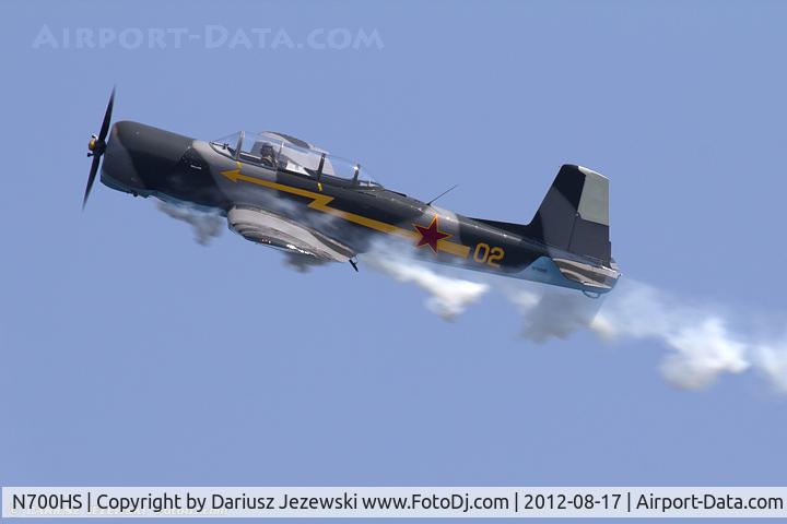 N700HS, 1982 Nanchang CJ-6A C/N 4032006, Nanchang China CJ-6A  C/N 403200, N700HS
