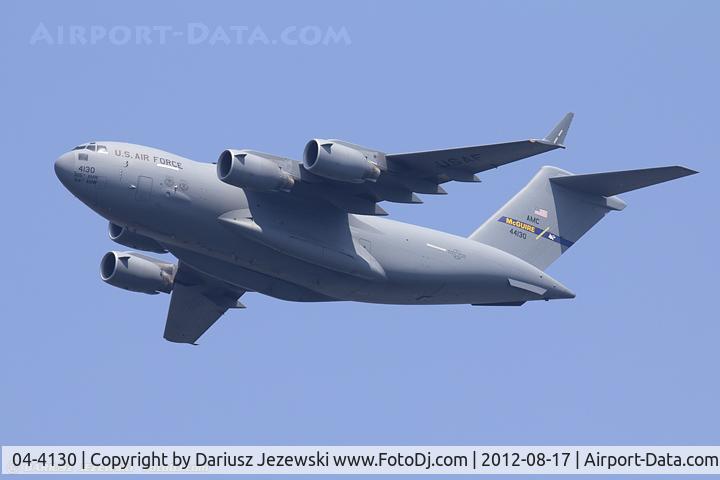 04-4130, 2004 Boeing C-17A Globemaster III C/N P-130, C-17A Globemaster 04-4130  from 6th AS 